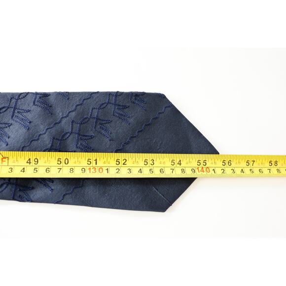 VTG Dunhill France Silk Embroidered Tie Business Casual Party Formalwear Retro - Picture 15 of 16